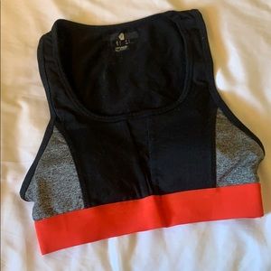 Black forever 21 sports bra